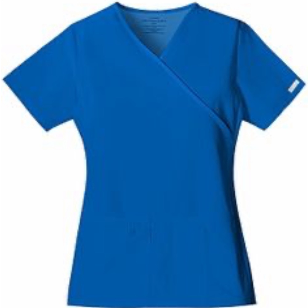 Cherokee pro flexibles 2XL scrub top navy blue